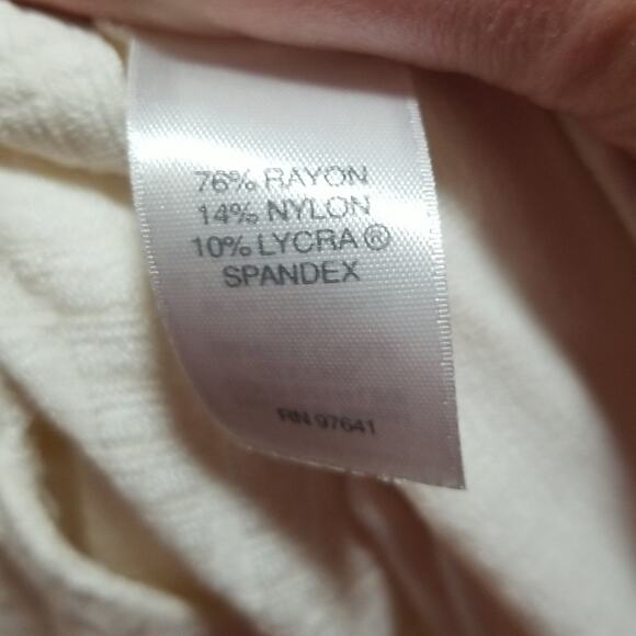 J. Jill Wearever Collection Ivory Tunic Blouse - Picture 5 of 7